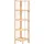 vidaXL Eckregal 27 x 27 x 110 cm Beige