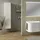 Sanipa 3way Hochschrank 40 x 170 x 34,5 cm Anthrazit-Glanz MDF