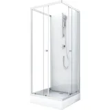 Marwell Dusche Komplett MARWELL Komplettdusche White Dream 90 x 90 cm