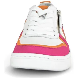 Gabor Sneaker Damen Weite E Orange/Pink/Weiß 38,5