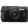 OM SYSTEM Tough TG-7 Digitalkamera Schwarz, 4.5-18 mm opt. Zoom, 3.0 Zoll, WLAN