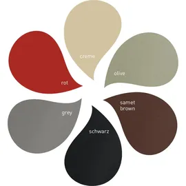 HS Flamingo Flamingo Kaminofen Stahl Schwarz/Braun