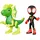Hasbro Marvel Spidey und Seine Super-Freunde Dino-Webs, Miles „Spin“ Morales & Marvels Electrosaurus Actionfigur 10 cm
