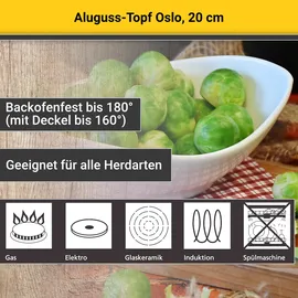 Krüger Oslo Fleischtopf 20 cm