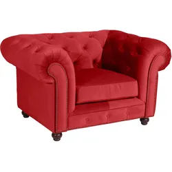 Max Winzer Sessel Orleans - rot