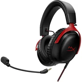 Kingston HyperX Cloud III Wireless schwarz/rot (77Z46AA)