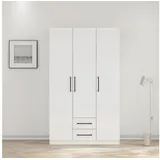 OTTO home Drehtürenschrank Sylt 120 x 200 x 52 cm Weiß