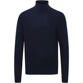 CASUAL FRIDAY Rollkragenpullover CASUAL FRIDAY "Strickrollkragenpull CFKarl", Herren, Gr. M, blau (navy blazer), Obermaterial: 80% Wolle WO. 20% Polyamid PA., Pullover Rollkragenpullover