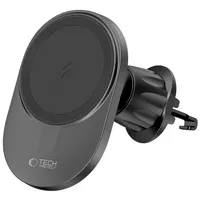 TECH-PROTECT MM15W-V1 Autotelefonhalter MagSafe 15W Induktionsladegerät Lüftungsschlitze –