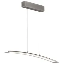 Fischer & Honsel Mavero 1-flg. LED 9 cm oval nickelfarben