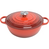 Le Creuset Signature La Marmite Bräter 26 cm kirschrot