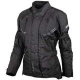 Gms Taylor Damen Motorrad Textiljacke, schwarz, 5XL