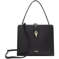 L.Credi Petronella Schultertasche Polyurethan Black
