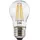 xavax LED-Filament, E27, 470lm ersetzt 40W, Tropfenlampe, Warmweiß, Klar (00112834)