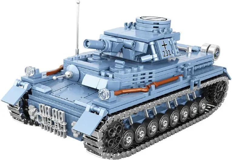 CAYI Typ 4 Tankette 869 Teile Bausteine Set für Hobbybauer