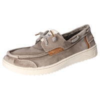 MUSTANG Shoes Slipper in Übergrößen Grau 4191-404-2 große Herrenschuhe, Größe:50 - 50 EU