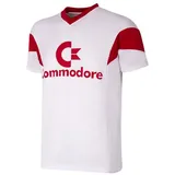 Copa FC Bayern München Retro Fußballtrikot 1987/88 Weiß Herren Gr. L