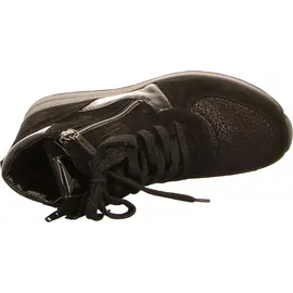 WALDLÄUFER Stiefelette Stiefelette Leder/Textil - Schwarz