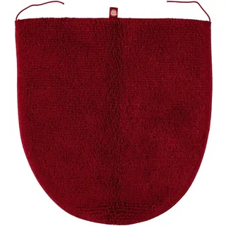 WC-Vorleger Prestige Rot 50 x 45 cm mit Ausschnitt