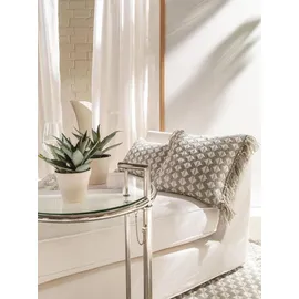 benuta pure Kissenbezug Morty 40 x 40 cm Grau