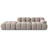 Micadoni Sofa Bellis, modular 4-Sitzer beige