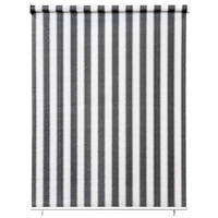 paramondo Außenrollo Senkrechtmarkise | freihängend, 120x240 cm, grau-weiß | paramondo Balkonrollo