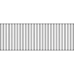 OSMO Schallschutz Forsdal - Absorberelement 8x198x72 cm Kiefer