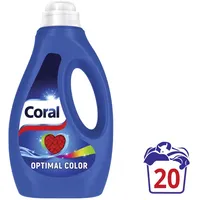 Coral Flüssigwaschmittel Optimal Color 20WL RK 6 x 1,0L Flasche