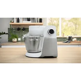 Bosch MUMS6EW13D Küchenmaschine White (Rührschüsselkapazität: 5,5 l, 1600 Watt)