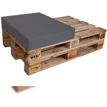 TexDeko Palettenkissen 60 x 80 x 12 cm grau 1 St.