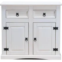 VCM Sideboard New Mexico 92 x 84 x 44 cm Weiß