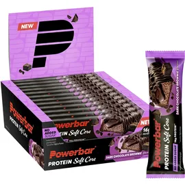 Powerbar Proteinriegel Dark Chocolate Brownie Riegel 12 x 48 g