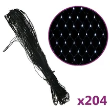 vidaXL Lichterkettennetz LED 3x2 m Kaltweiß