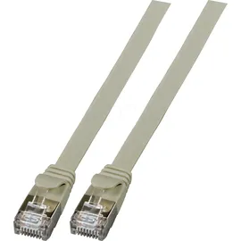 EFB K5545GR.3 Flachpatchkabel Cat.6A U/FTP 3 m, grau