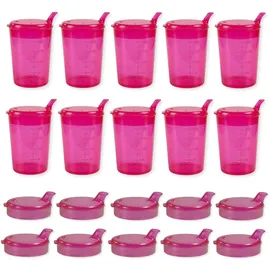 Body Products Schnabelbecher 0,25 l Rot 10 St.