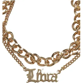 URBAN CLASSICS Zodiac Golden Anklet - Goldfarben