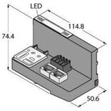 Turck BL20-PG-EN-V3-WV 6827398 Programmierbares Gateway 1St.