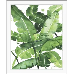 Bild QUEENCE "Heidi", grün (farbe rahmen: schwarz, farbe bild(er): grün), B:30cm H:40cm, Acrylglas, Papier, Holz, Bilder, HD Premium Poster-Druck inkl. Holzrahmen