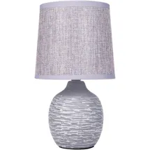 Brubaker Tischlampe Grau 2 St.