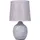 Brubaker Tischlampe Grau 2 St.