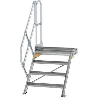 Günzburger MUNK Aluminium-Treppe Plattform 45° 4 Stufen
