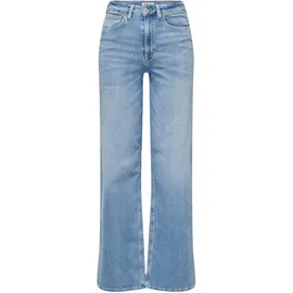 Only ONLMADISON BLUSH HW Wide DNM CRO371 NOOS Blue/Light Blue Denim XL(42)/34