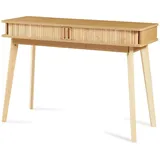 [en.casa] Tysvær Konsolentisch 110x40x78 cm Beige