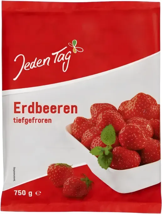 Jeden Tag Erdbeeren 750 g
