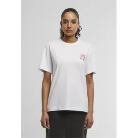 miss tee Lucky Girl Syndrome weiß 3XL