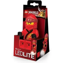 JOY TOY 52264 LEGO® Ninjago Kai - 3D Taschenlampe - drücke 3 Sekunden auf den Knopf auf der Brust der Figur und die Lampe leuchtet für 15 Minuten (auto-off) - 13 cm in Geschenkpackung 9x9x15,5 cm (Batterie: 1x AA enthalten)