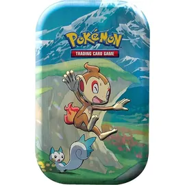 Pokémon Mini-Tin-Box Karmesin & Purpur Nebel der Sagen Boninu (2 Boosterpacks & 1 Stickerbogen)