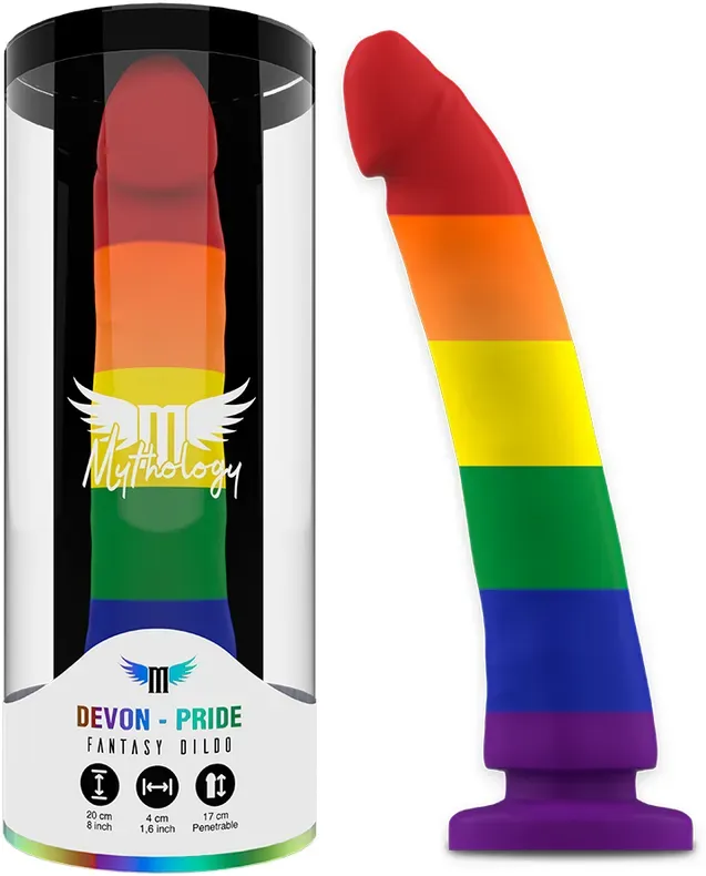 MYTHOLOGY - DEVON PRIDE DILDO L