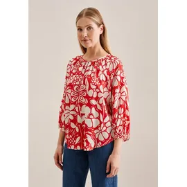 Seidensticker Bluse 'Schwarze Rose' - Beige,Rot - S