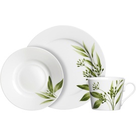 Ritzenhoff & Breker Kaffeeservice Evora in weiß-grün | Gr.: onesize